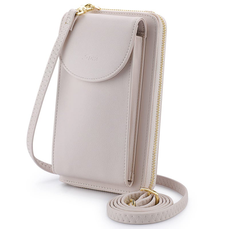 S-ZONE Small Crossbody Bags for Women Cell Phone Purse RFID Blocking Wallet Purses with Credit Card Slots - Image 1